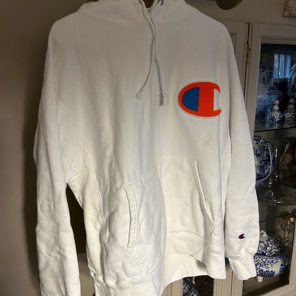 Patch Hoodie by Champion